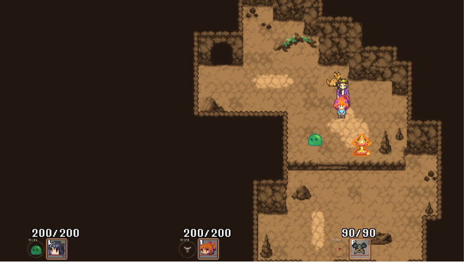 Exploring a cave together as a family